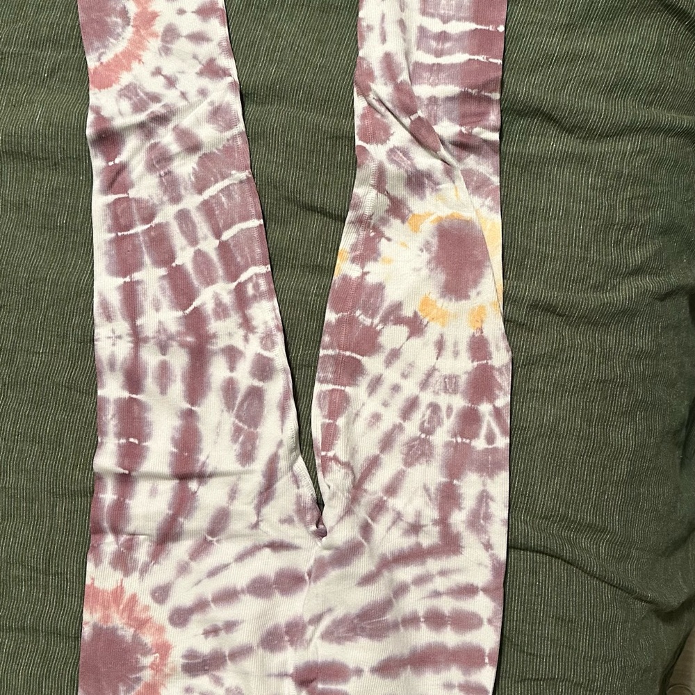 Tie-Dye Ribbed Spiritual Gangster Leggings